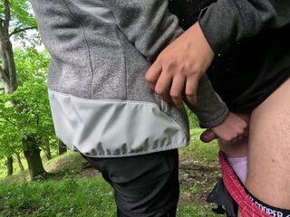 we took a break while hiking to have sex