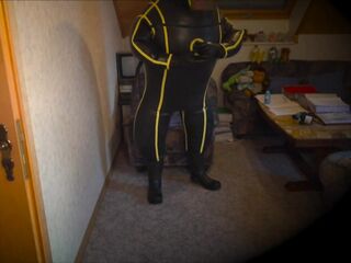 Deflation MD-Latex Cyborg Suit