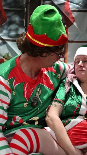 Day 11 Elves on the sex toy shelf   Clip 1