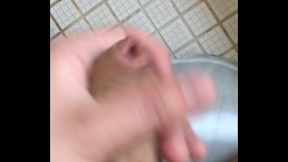 風呂場でオナニー