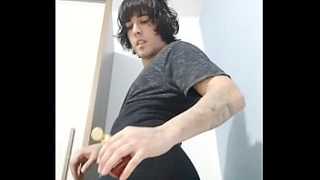 One of THE Best v&iacute_deos of me Very sexy skirt secretary Legs oiled emo makeup