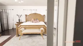 AuntJudysXXX - Your Catch Your Busty Mature Stepmom Maddie Cross Masturbating and She Lets You Join