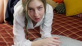 Cute Petite Brunette Teen Screwed By Classmate