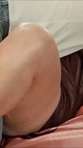 020 - Cunnilingus and sex with my dildo and butt plug.   Clip 1