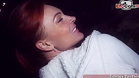 Street Fuck In Night Skinny Hooker And German Pickup Ag