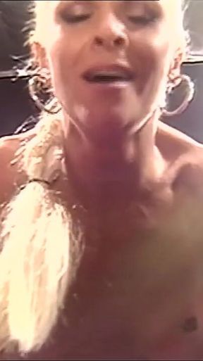 Busty Vintage Nympho MILFs Masturbate Pussy and Ass with Big Dildos
