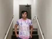 Pissing In Public- In The Staircase Of My Apartment complex