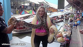 Moka Mora in Moka Explores The Wild On An Elephant - ATKGirlfriends