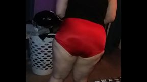 Satin panty BBW
