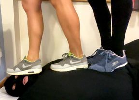 Two Generations Of Sweaty Sneakers & Stinky Socks