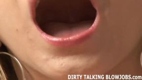 I want you to just pound my throat with your big cock JOI