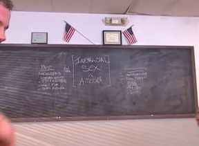 Hot teachers make their students stay for detention to teach them some respect
