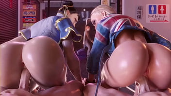 Chun-Li vs Cammy Loser Pick Up The Tab | t.me/meatlink