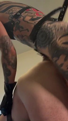 This Is What I Call Hardcore Pegging and Anal Fisting