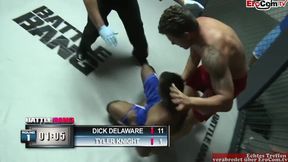 Dick Delaware - Busty Brunette With Piercings Fucked During Interracial Sex