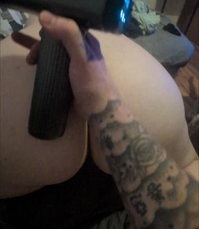 Fucked by Massage Gun