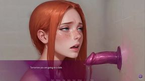 My Redhead Wife Trying Rough Deepthroat Live Online - 3D Hentai Animated Porn - Mila Ai