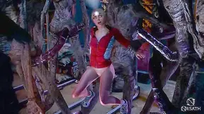 Samantha Surrenders to Hungry Wendigos Lust Deep Beneath the Cave