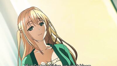 Big-breasted babe gags on her fiancé's load like a pro in hot cartoon action