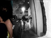 Sissy is made to expose herself to passing cars in order to let her suck cock and get fucked outdoor