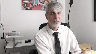 ManPuppy Richard Lennox Pressures Someone Into A Risky On Camera Dare