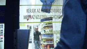 Blonde babe gets boss' massive cock&#x1F32D; down her throat &mdash;  gets pounded in aisle 3