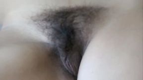 After showing off on the beach, I masturbate with my huge dildo in front of my friend'_s husband
