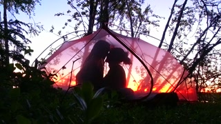 One of our first dates under the midnight sun in northern Sweden - RosenlundX