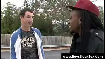 Blacks Thugs Breaking Down Sissy White Boys Hard 22