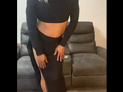 Dirty minded ts girl with big dick teasing in POV