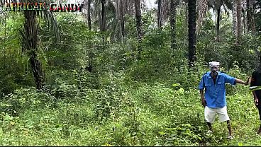 Wild African forest babes get drilled by law enforcement officers