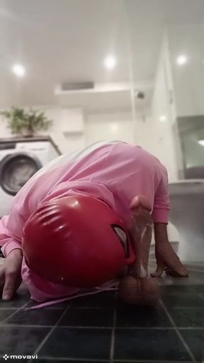 Sissy slut dildo A2M