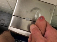 Cumshot Compilation Public Restroom 2018