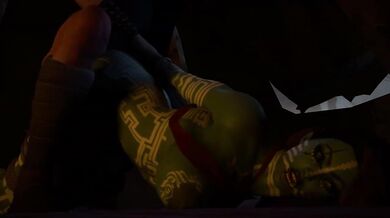 Orc Girl Gets Pounded Rough Then Covered In Cum And Tits