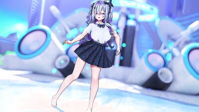 Amane Konata goes wild in her steamy solo session with DDD