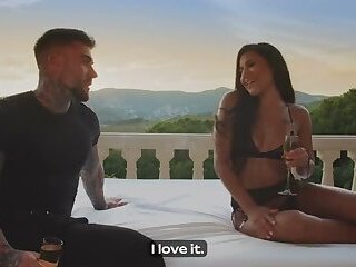 Young Latina Andrea Retali Falls in Love on a Date and Gets Fucked Right on the Street