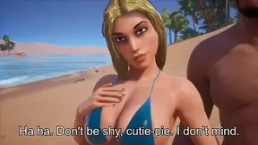 Curvy redhead Red's pink cunt in wild life hentai