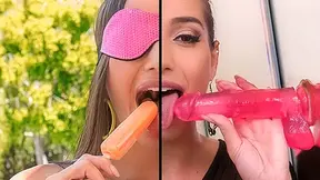 Desiree Dulce in Taste Test - LookAtHerNow