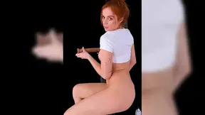 Virtual Reality POV: Audrey Reid, a seductive redhead older woman, gets what she