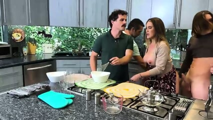 have the whole stepfamily for holidays