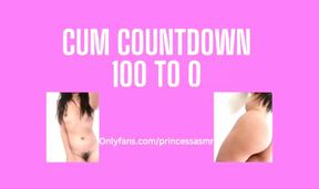 CUM COUNTDOWN 100 to 0 audioporn