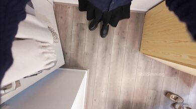 I empty your balls in my Stinky Sock