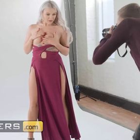 Lana Rose&#039;s Photoshoot Gets A Lot Steamier Than Danny Expected When She Strips Down &amp; Pulls Out His Dick - BRAZZERS