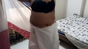 Tamil Desi Gram Moti Gand Wali chachi ko jabardast coda apni beta - Aunty Fucked By Stepson