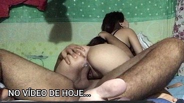 Sentei e Gozei Gostoso No Pau Dele Sem Camisinha e Filmei Tudinho Pra Vocês