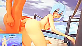 Cute Anime Maid Gets DP'd By Pokemon Boys for Hot Anal Sex Adventure Fantasy Orgy