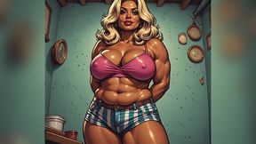 Babes with Muscles Art