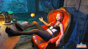 Student Dreams of Busty Teachers Curves in Steamy Classroom Fantasy