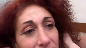 He wants to destroy his wife's pussy with a sperm in her mouth
