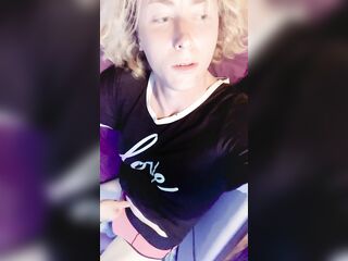 trans woman solo, erotic poem (home is where his schlong is)